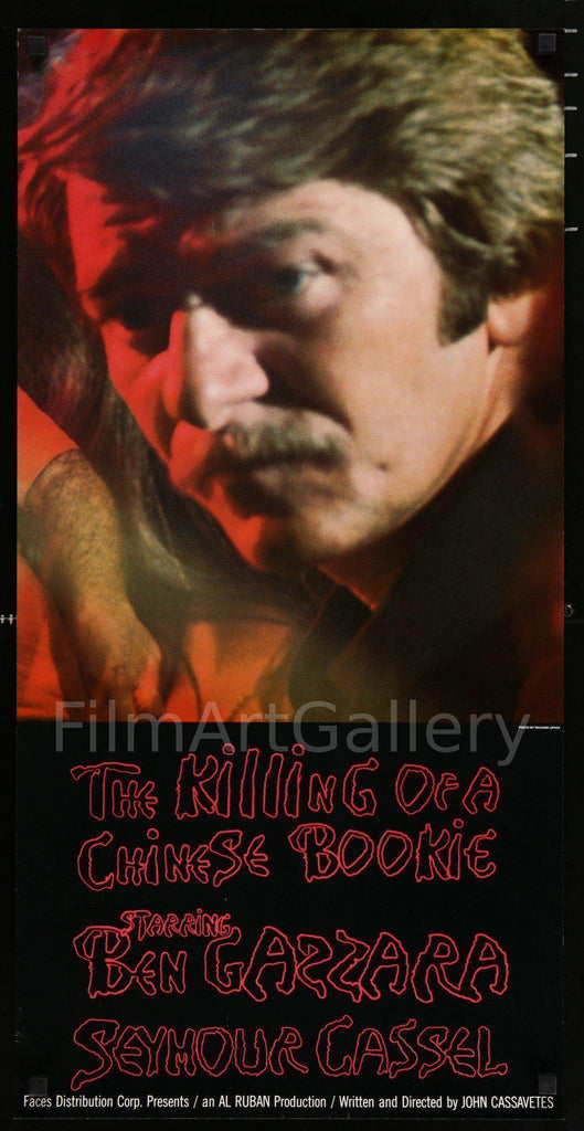 The Killing of a Chinese Bookie Original Vintage Movie Poster