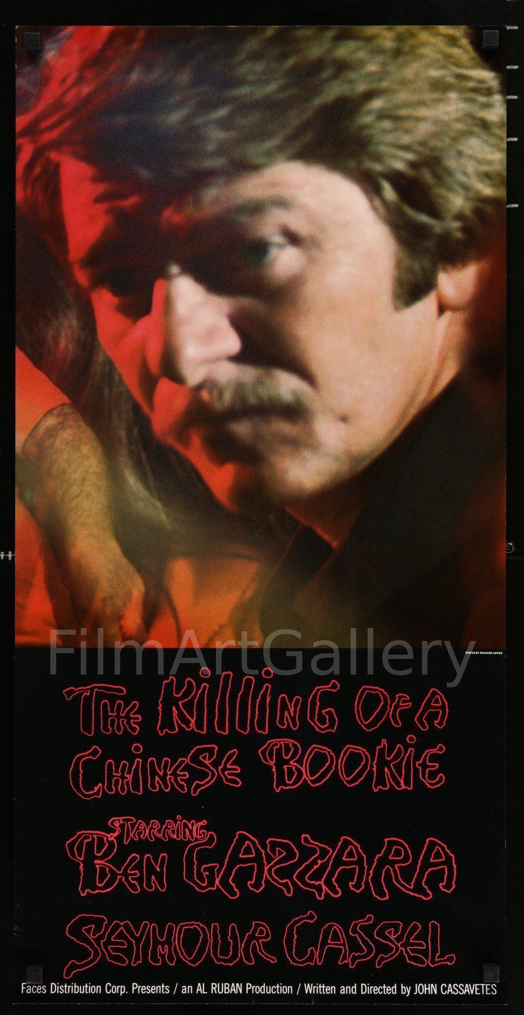 The Killing of a Chinese Bookie Original Vintage Movie Poster