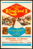 The King and I 1 Sheet (27x41) Original Vintage Movie Poster