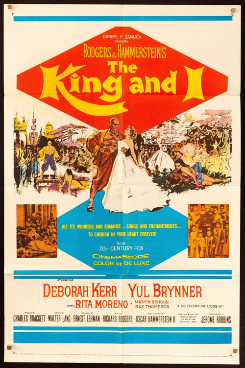 The King and I Original Vintage Movie Poster