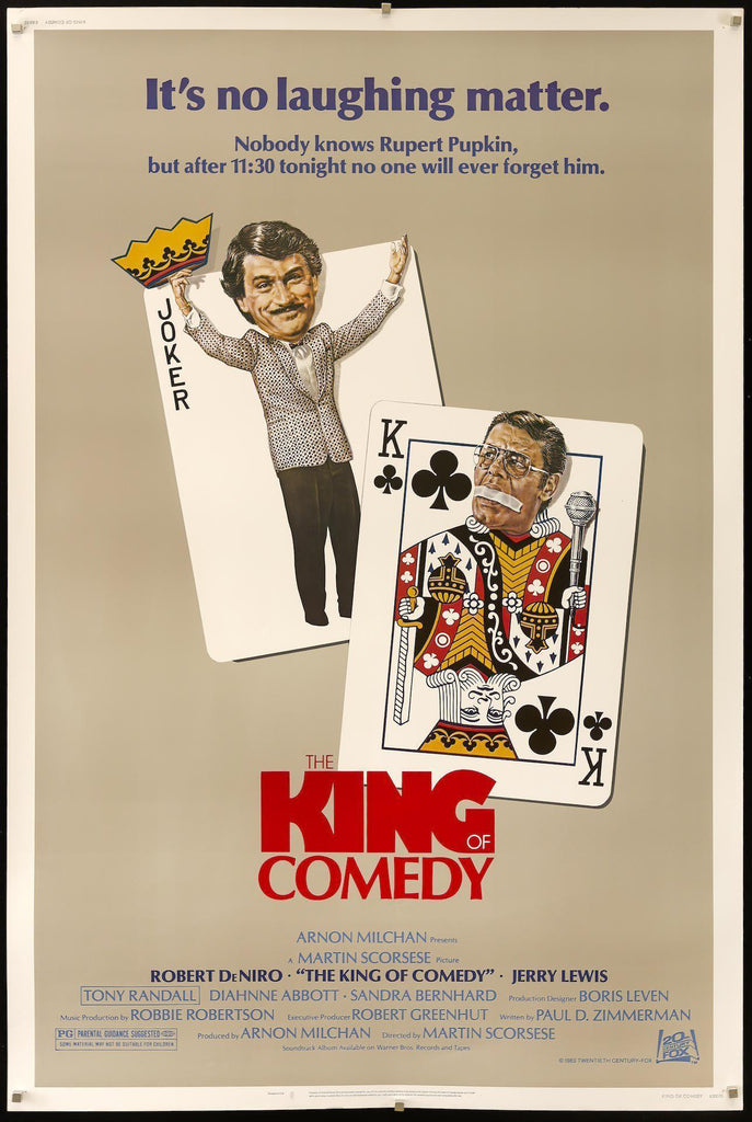 The King of Comedy Original Vintage Movie Poster