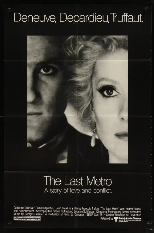 The Last Metro (Le Dernier Metro) Original Vintage Movie Poster