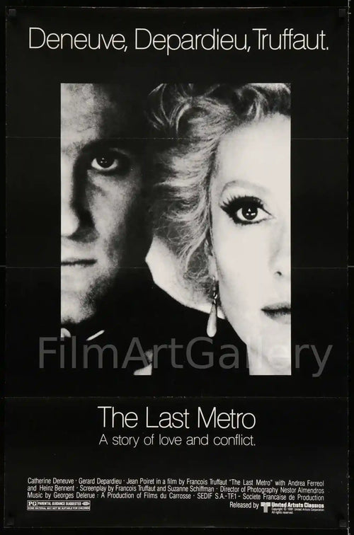 The Last Metro (Le Dernier Metro) Original Vintage Movie Poster