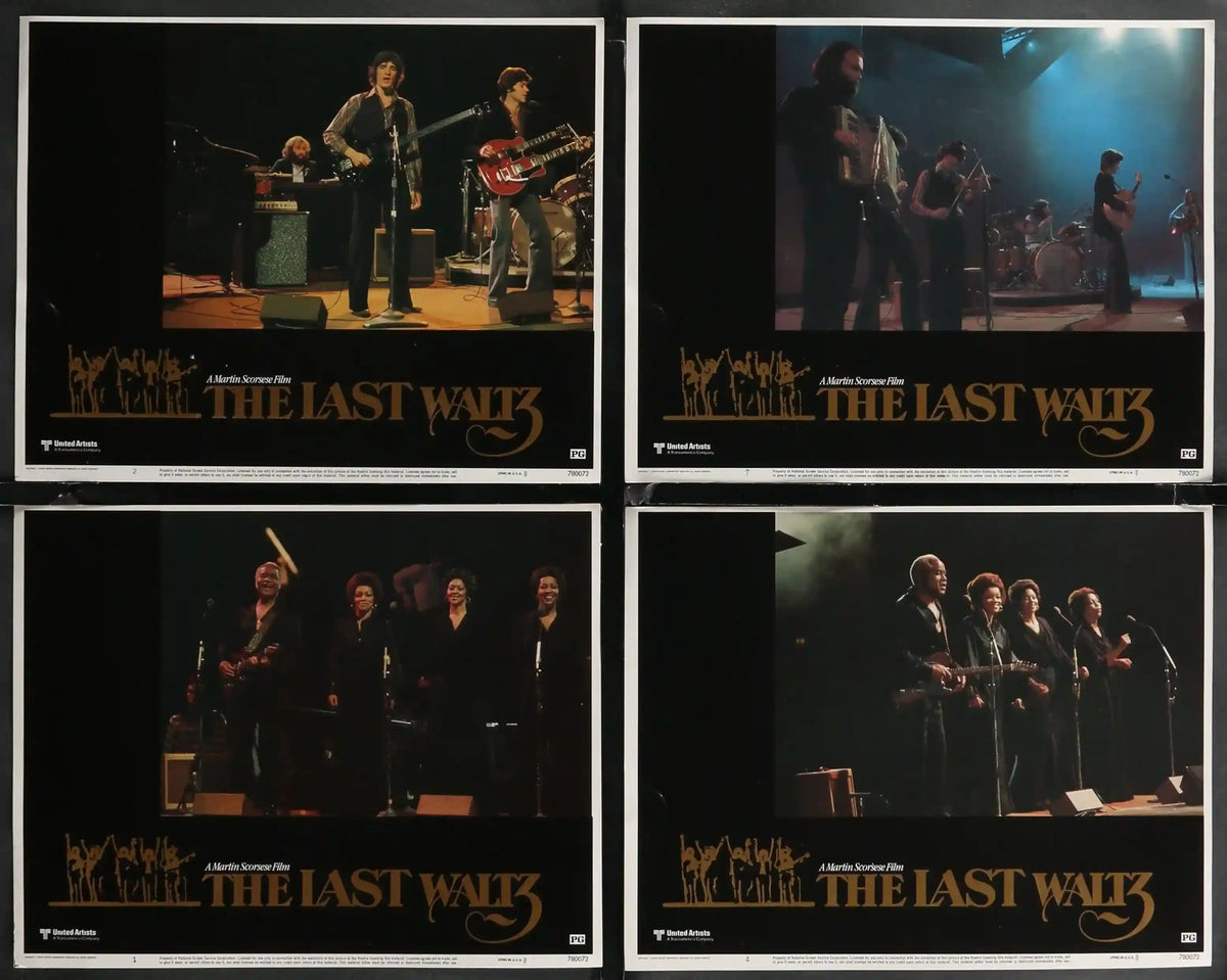 The Last Waltz Original Vintage Movie Poster