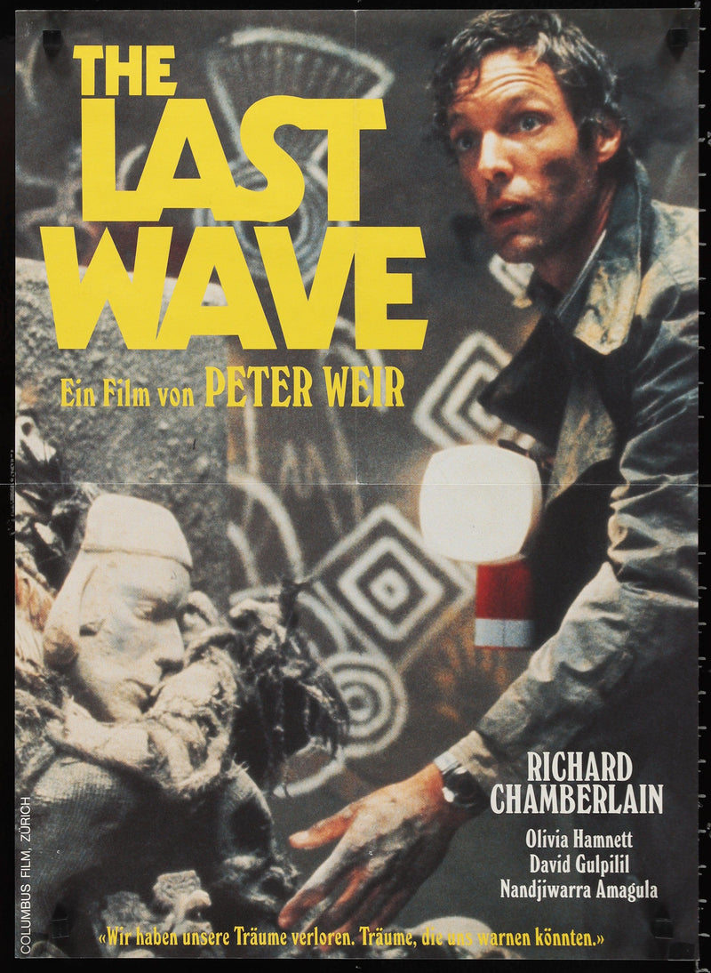 The Last Wave 20x27 Original Vintage Movie Poster