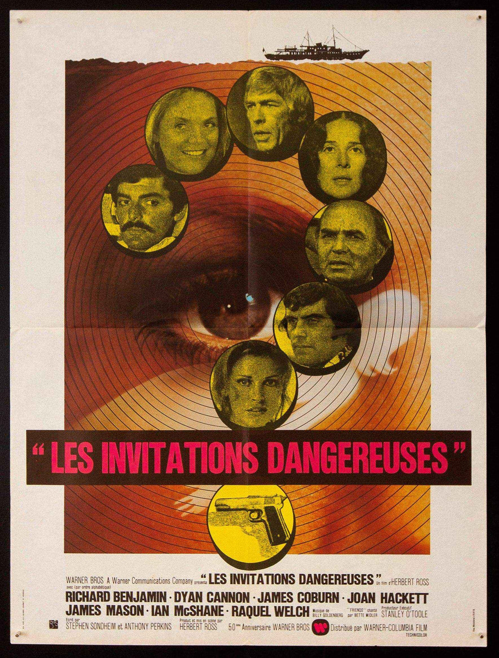 The Last of Sheila Original Vintage Movie Poster