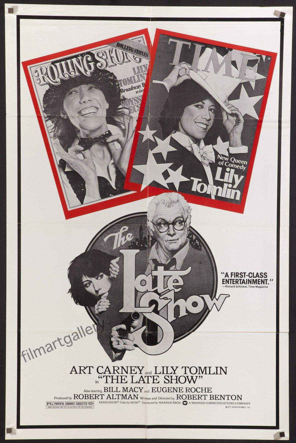 The Late Show Original Vintage Movie Poster
