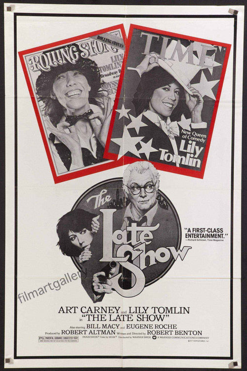 The Late Show Original Vintage Movie Poster