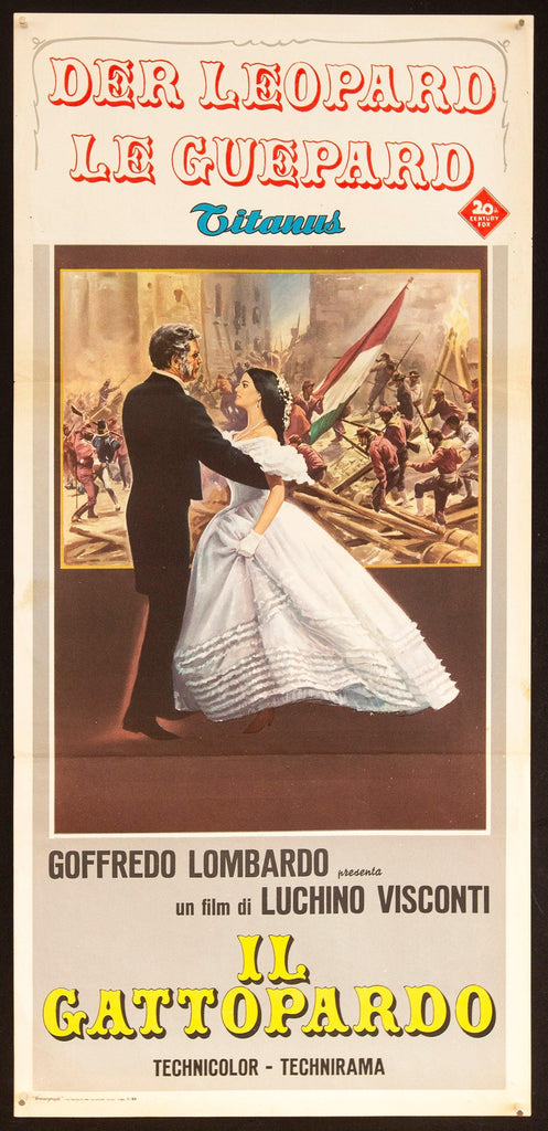 The Leopard (Il Gattopardo) Italian Locandina (13x28) Original Vintage Movie Poster