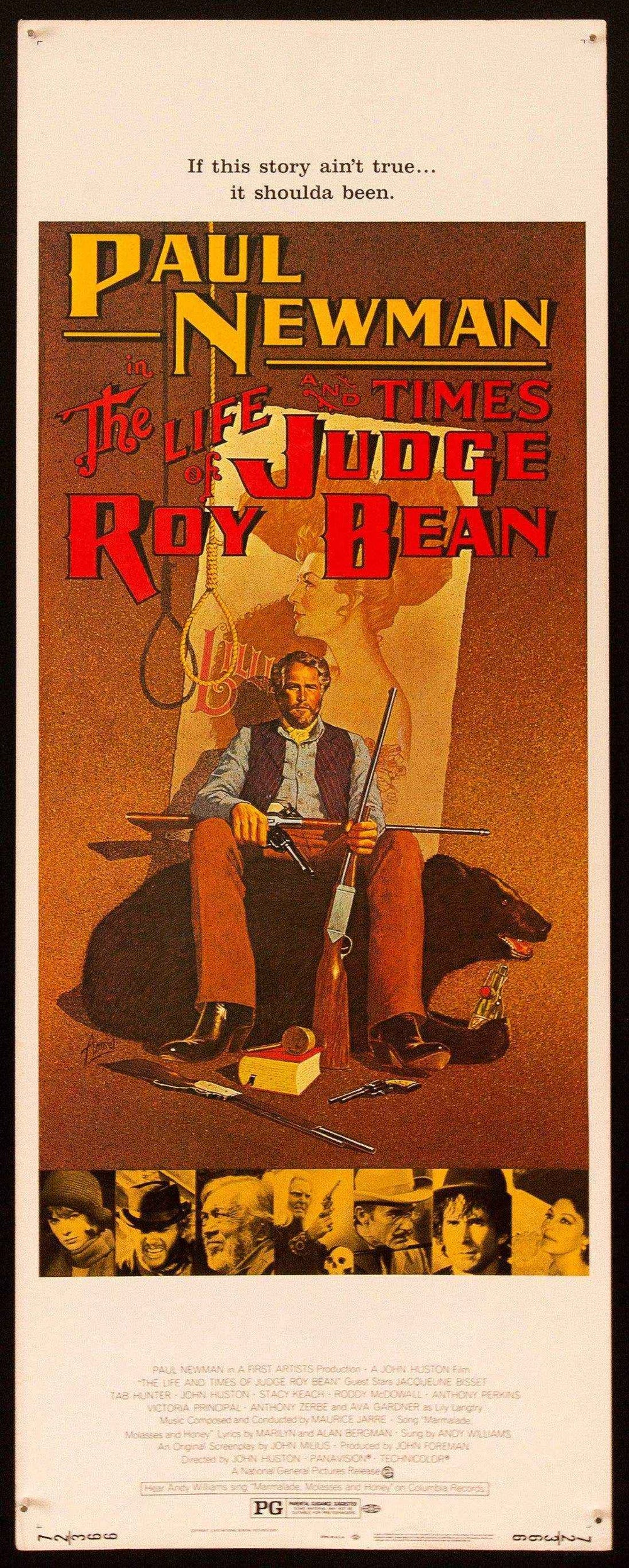 The Life and Times of Judge Roy Bean Original Vintage Movie Poster