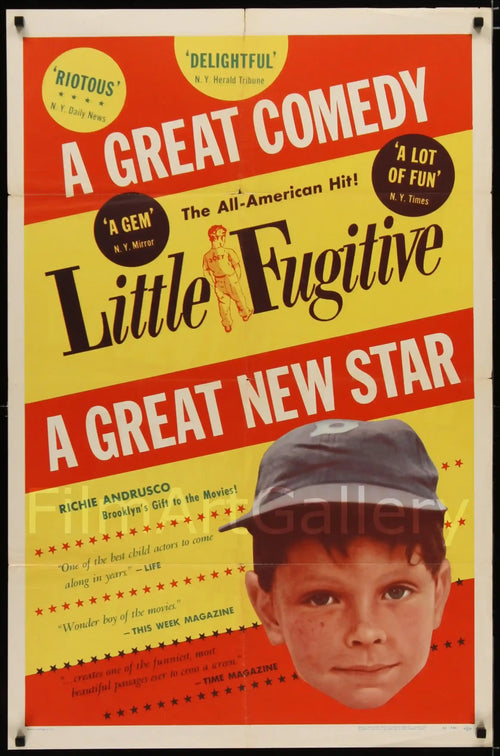 The Little Fugitive Original Vintage Movie Poster