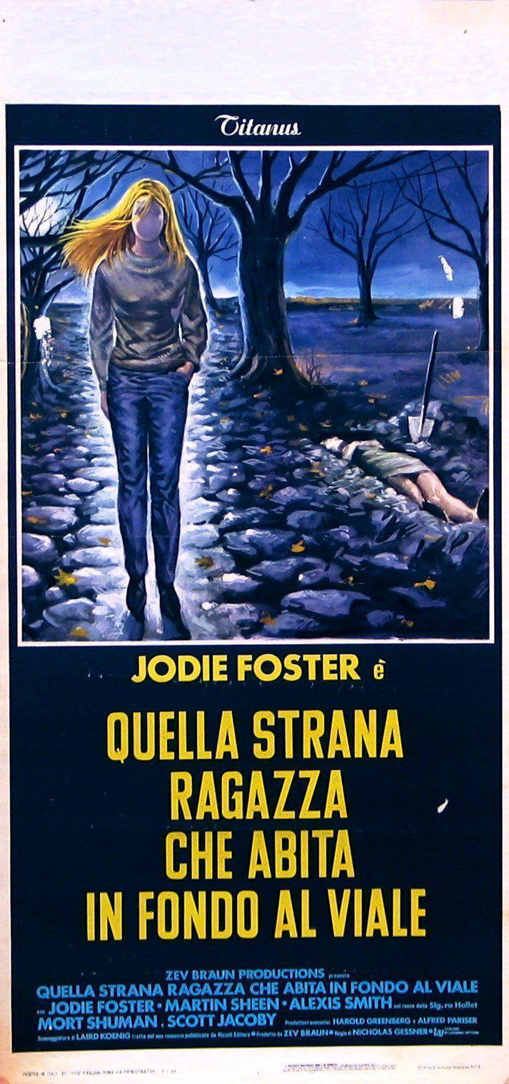 The Little Girl Who Lives Down the Lane Italian Locandina (13x28) Original Vintage Movie Poster