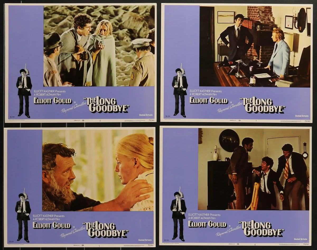 The Long Goodbye Original Vintage Movie Poster