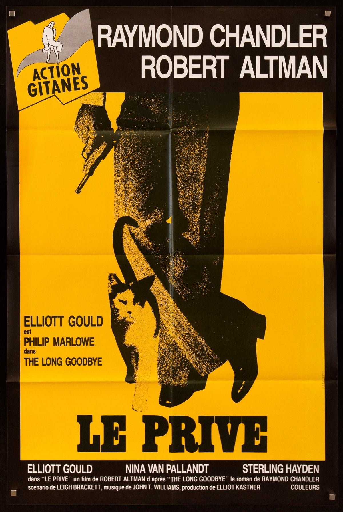 The Long Goodbye French Medium (31x47) Original Vintage Movie Poster