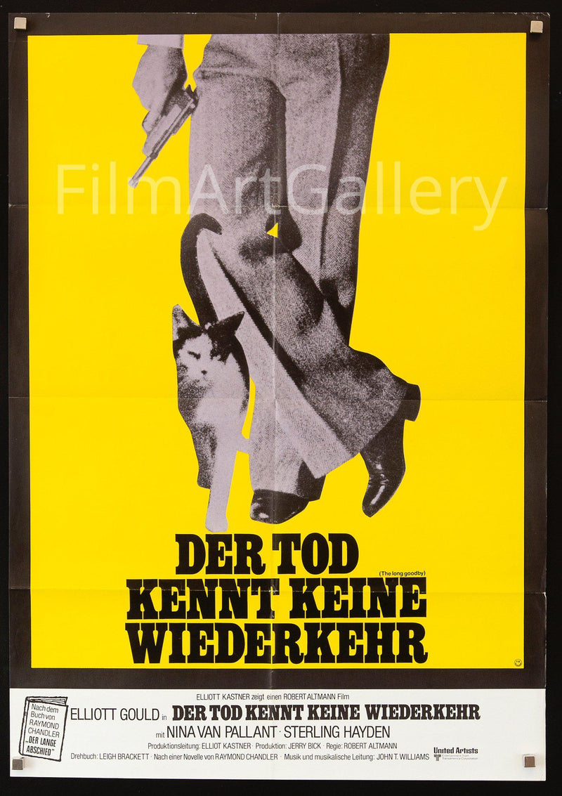 The Long Goodbye German A1 (23x33) Original Vintage Movie Poster