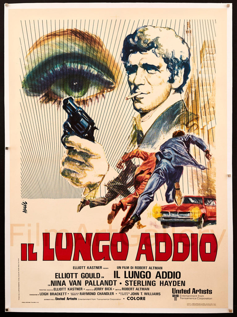 The Long Goodbye Original Vintage Movie Poster