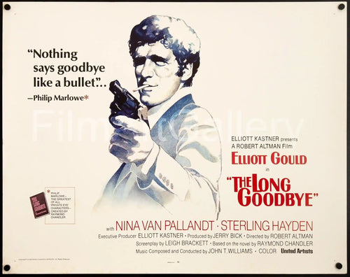 The Long Goodbye Original Vintage Movie Poster
