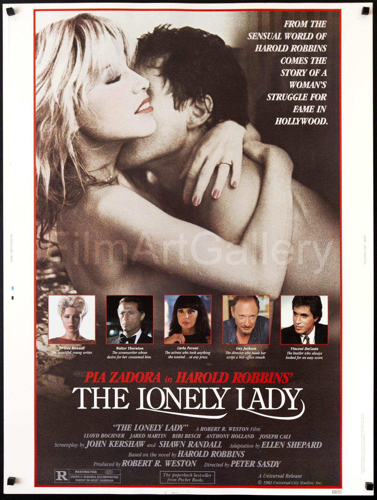 The Lonlely Lady Original Vintage Movie Poster