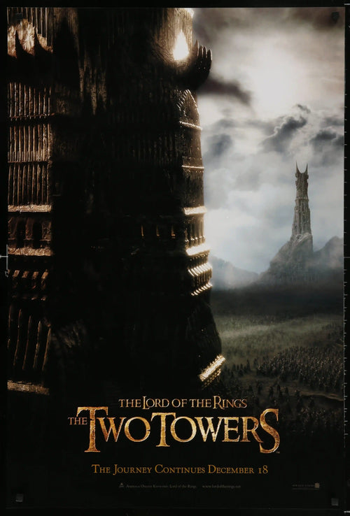 The Lord of the Rings: The Two Towers Original Vintage Movie Poster
