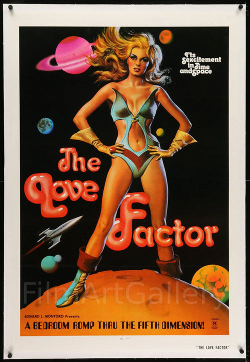 The Love Factor (Zeta One) Original Vintage Movie Poster