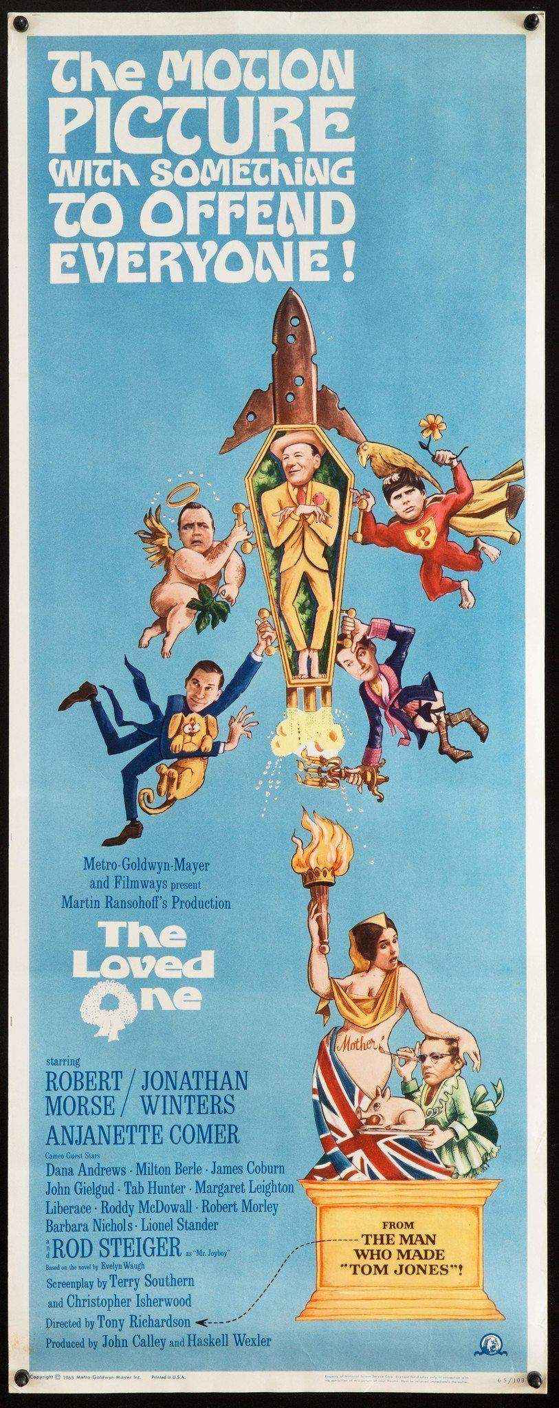The Loved One Original Vintage Movie Poster