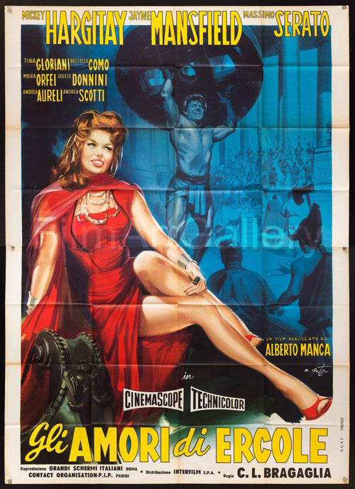 The Loves of Hercules (Gli Amore di Ercole) Original Vintage Movie Poster