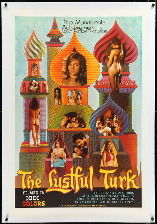 The Lustful Turk Original Vintage Movie Poster
