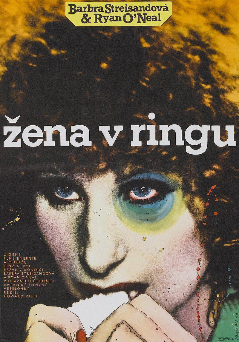 The Main Event Czech (23x33) Original Vintage Movie Poster