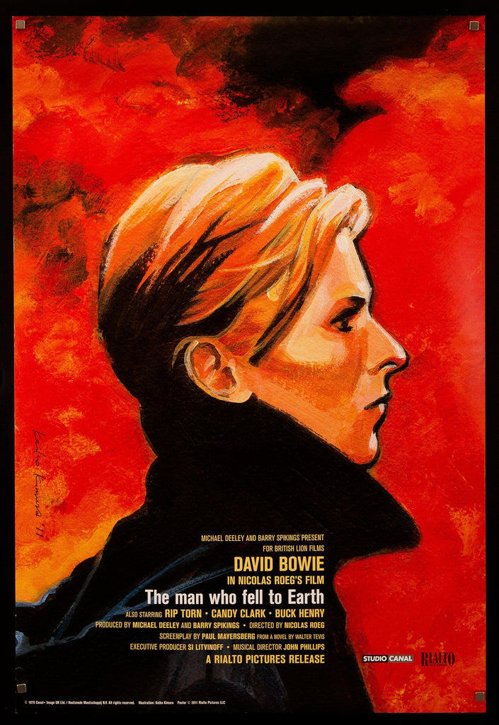 The Man Who Fell To Earth 1 Sheet (27x41) Original Vintage Movie Poster