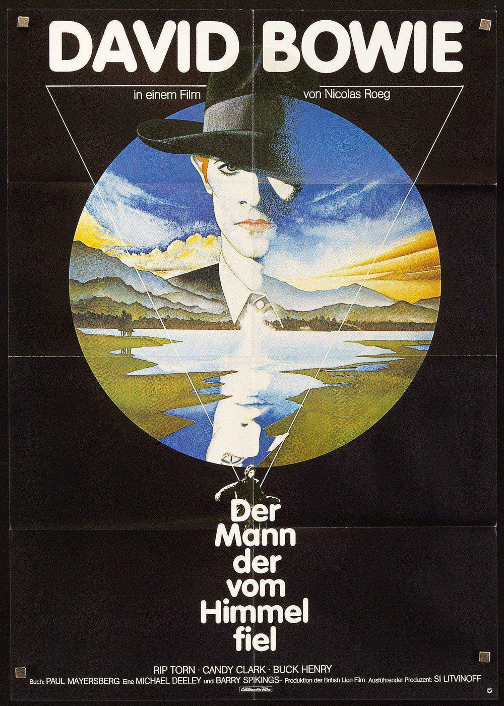 The Man Who Fell to Earth Original Vintage Movie Poster