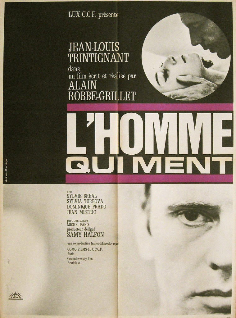 The Man Who Lies (Le Homme Qui Ment) Original Vintage Movie Poster