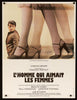 The Man Who Loved Women (L'Homme Qui Aimait Les Femmes) French mini (16x23) Original Vintage Movie Poster