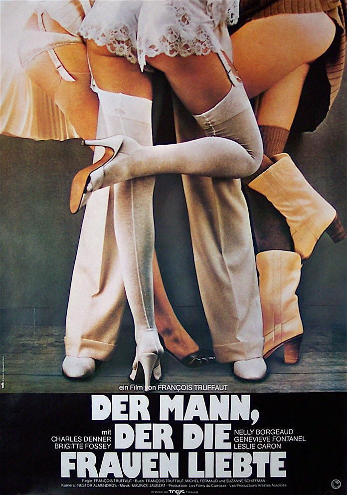 The Man Who Loved Women (L'Homme Qui Aimait Les Femmes) German A1 (23x33) Original Vintage Movie Poster
