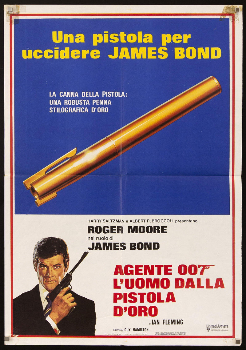 The Man With the Golden Gun 1 Sheet (27x41) Original Vintage Movie Poster