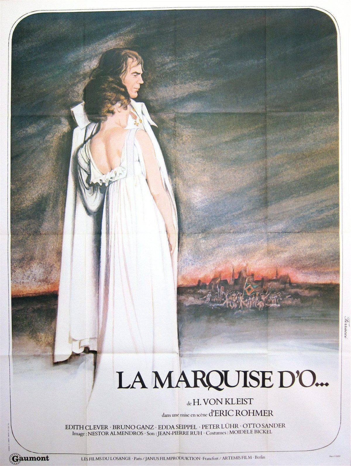 The Marquise of O (La Marquise D&#39;O) French 1 panel (47x63) Original Vintage Movie Poster