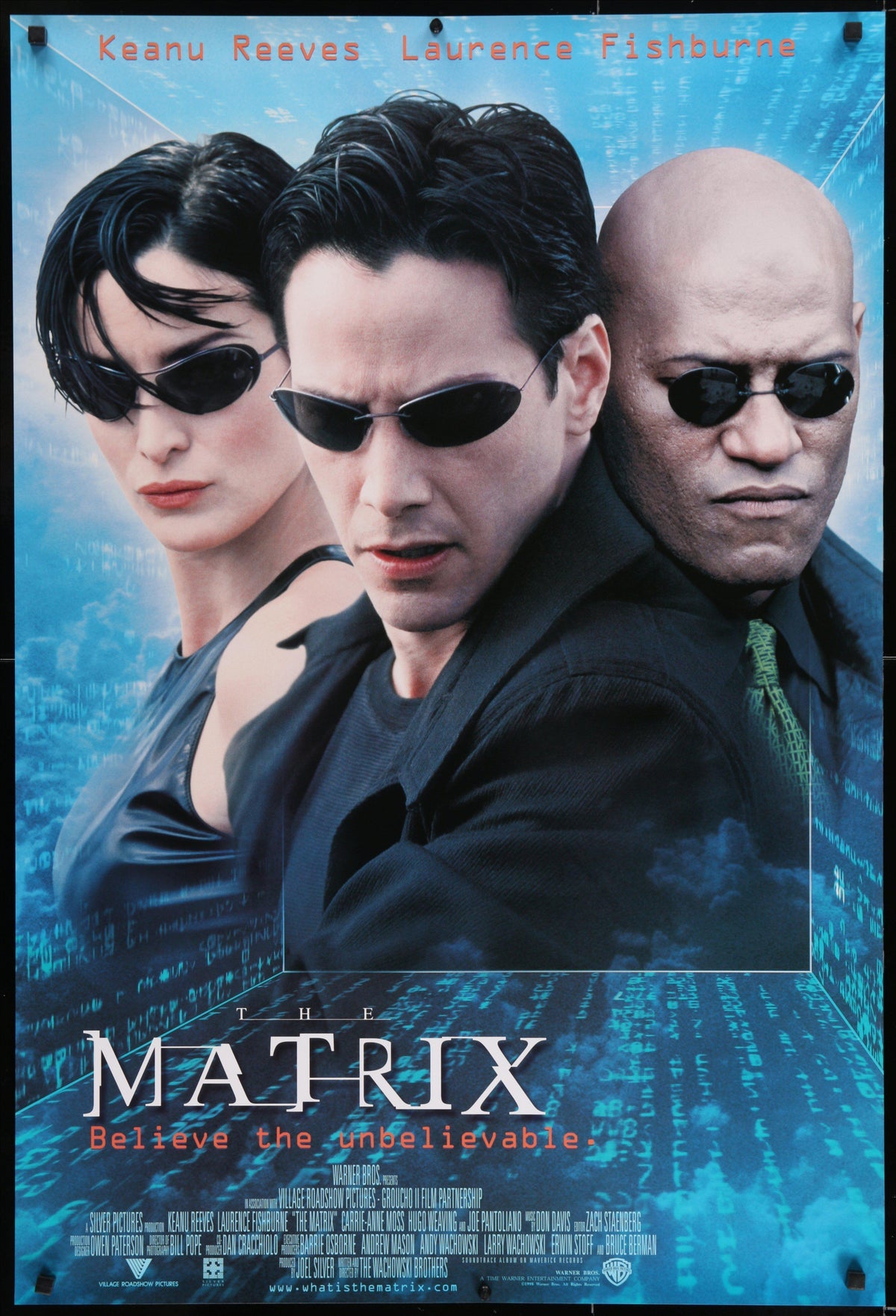The Matrix Original Vintage Movie Poster