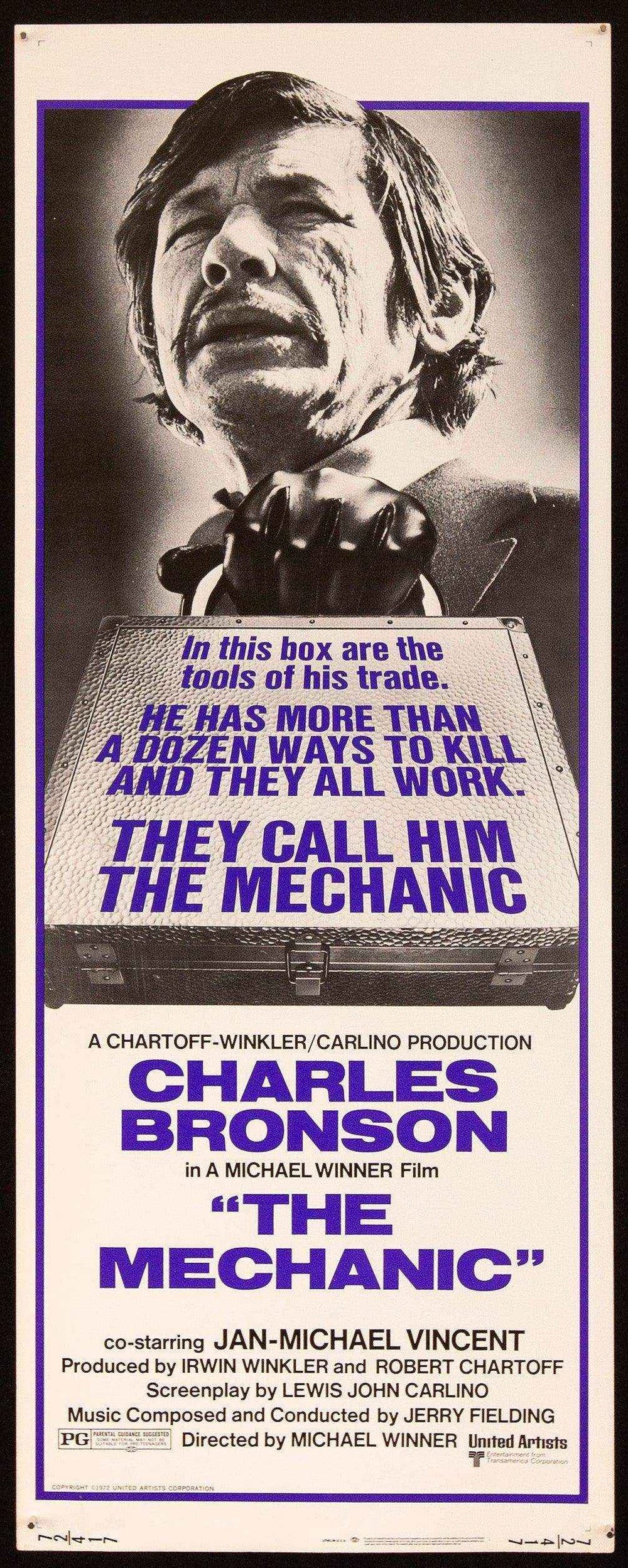 The Mechanic Original Vintage Movie Poster