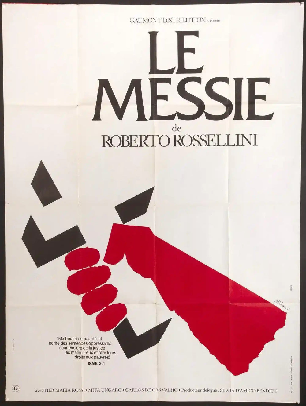 The Messiah (Il Messia) Original Vintage Movie Poster