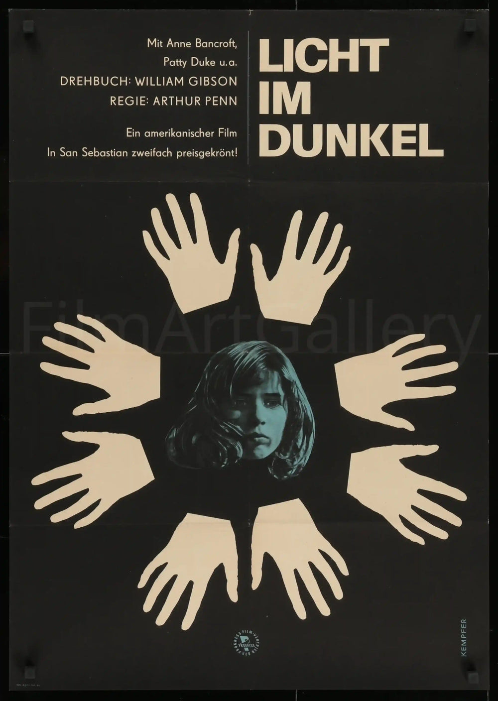 The Miracle Worker Original Vintage Movie Poster