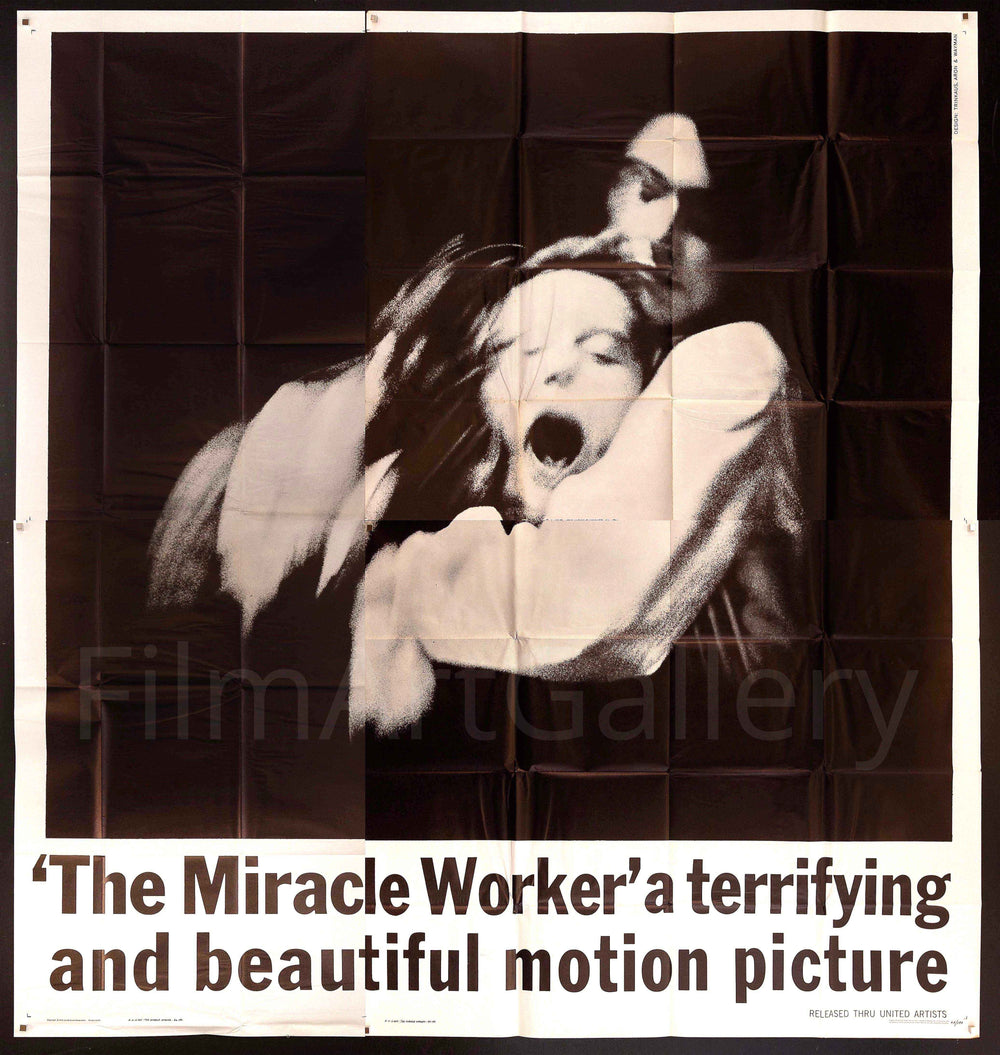 The Miracle Worker Original Vintage Movie Poster