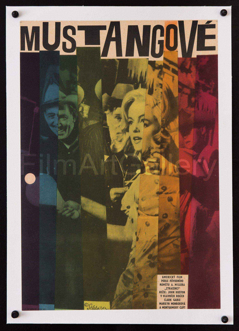 The Misfits Original Vintage Movie Poster