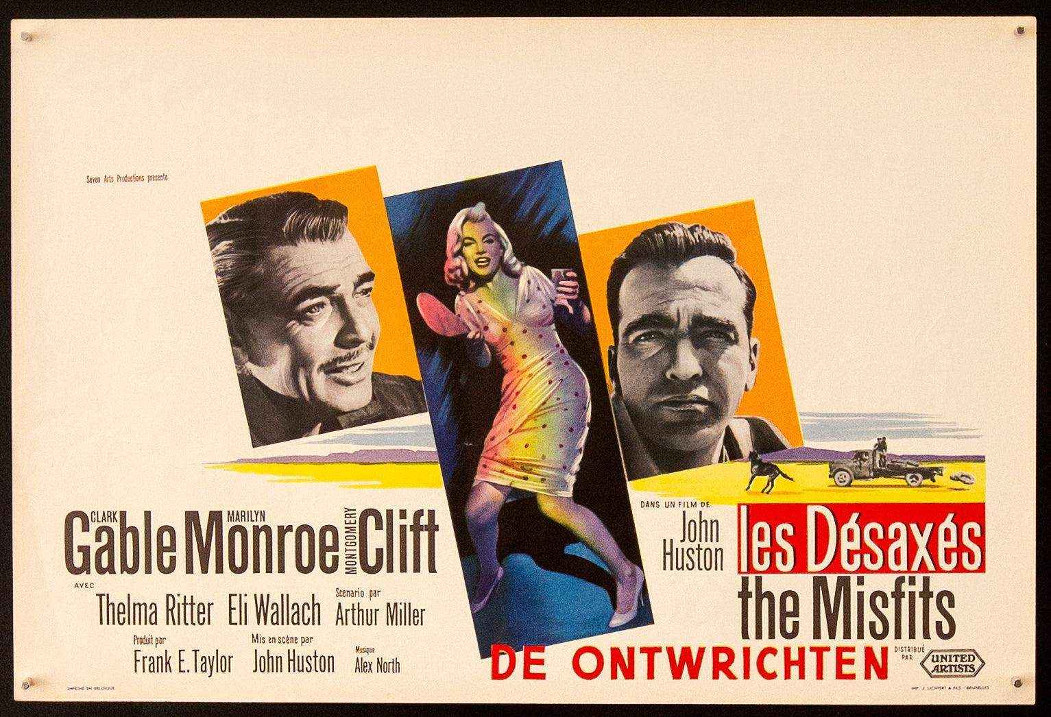 The Misfits 1961 Marilyn Monroe The Misfits 1961 Directed By John the-misfits-1961-marilyn-monroe-the-misfits-1961-directed-by-john