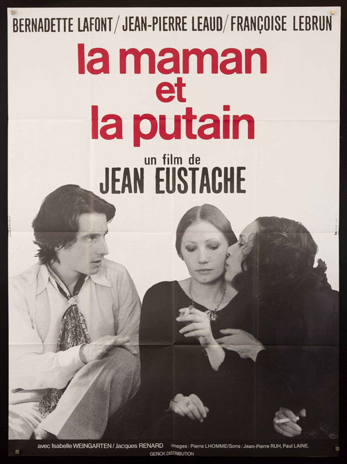 The Mother and the Whore (La Maman et La Putain) Original Vintage Movie Poster