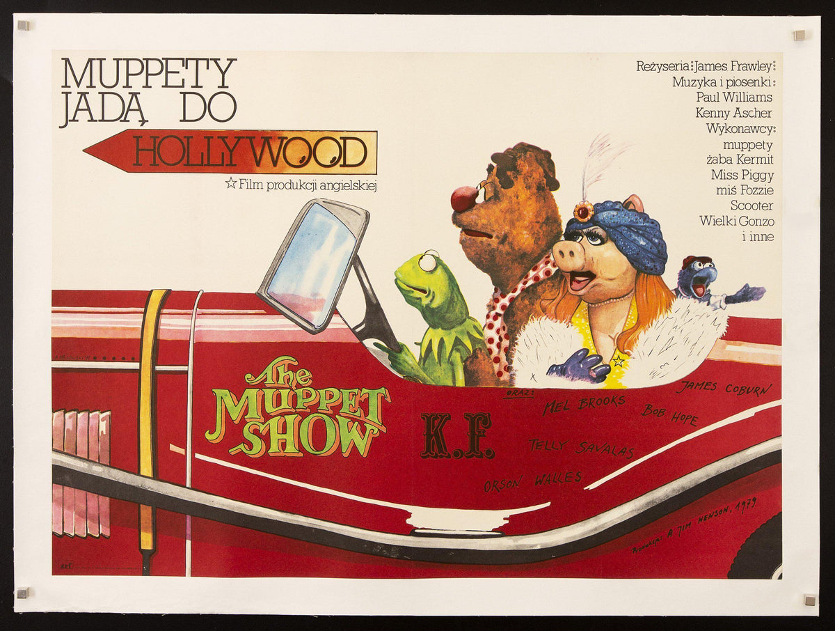 The Muppet Movie Polish B1 (26x38) Original Vintage Movie Poster