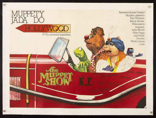 The Muppet Movie Original Vintage Movie Poster