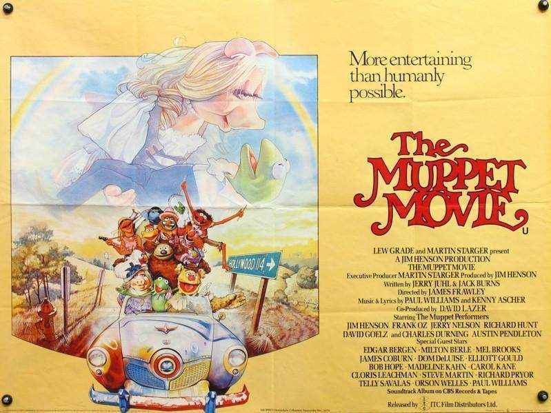 The Muppet Movie Original Vintage Movie Poster