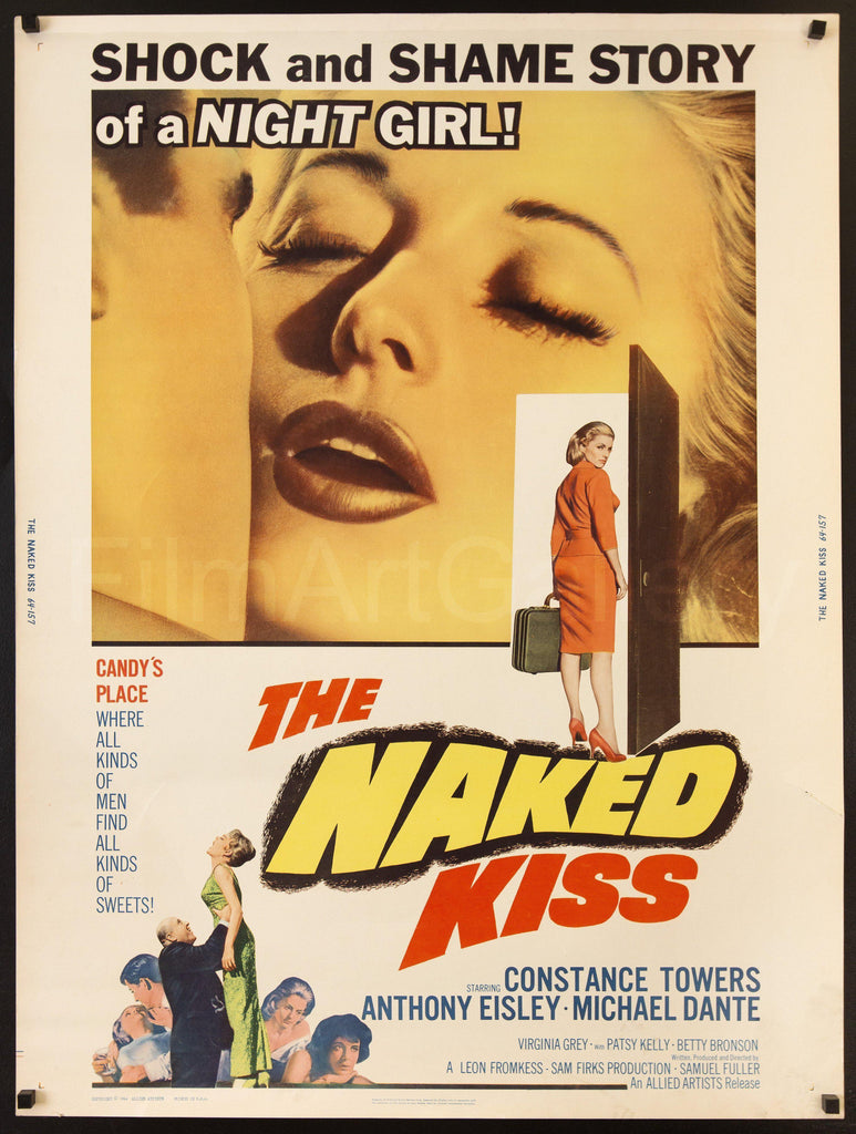 The Naked Kiss Original Vintage Movie Poster