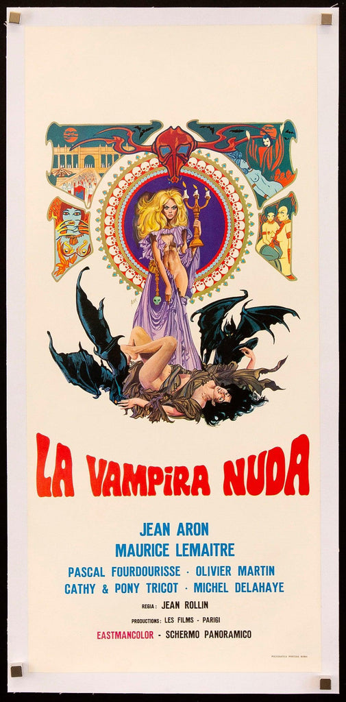 The Naked Vampire (La Vampire Nue) Original Vintage Movie Poster