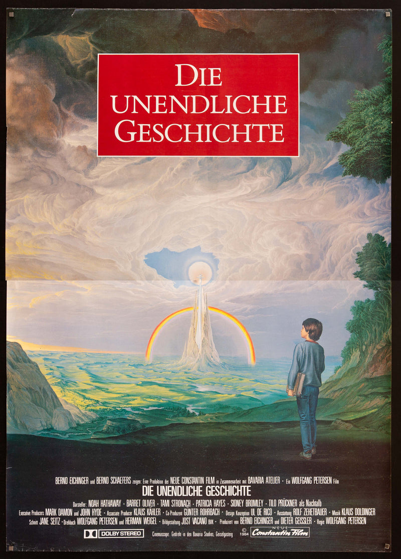 The Neverending Story German A00 (47x66) Original Vintage Movie Poster