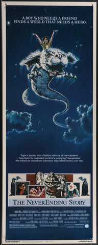 The Neverending Story Movie Poster 1984 Insert (14x36)
